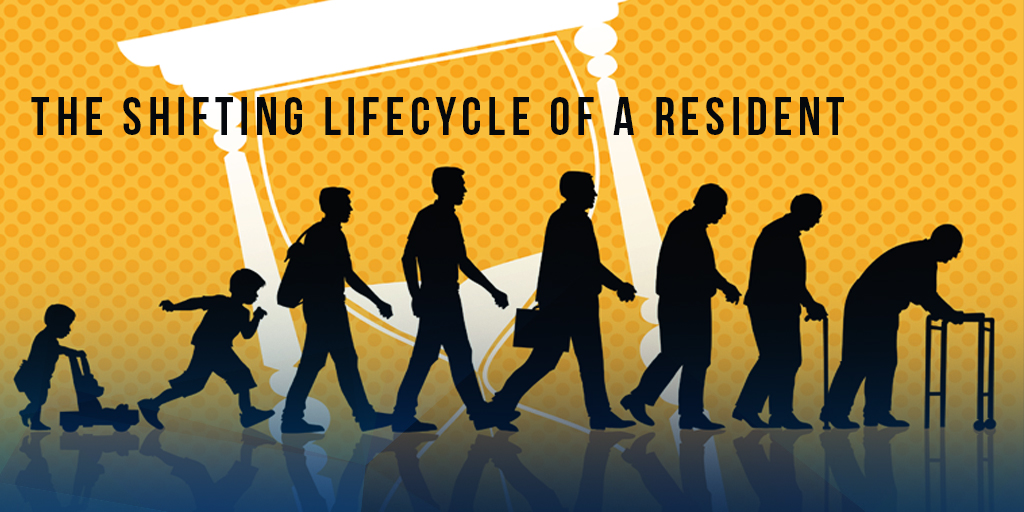 The Shifting Lifecycle of a Resident