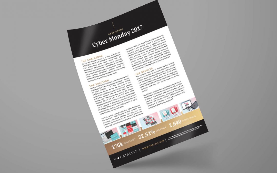 Case Study: Cyber Monday 2017