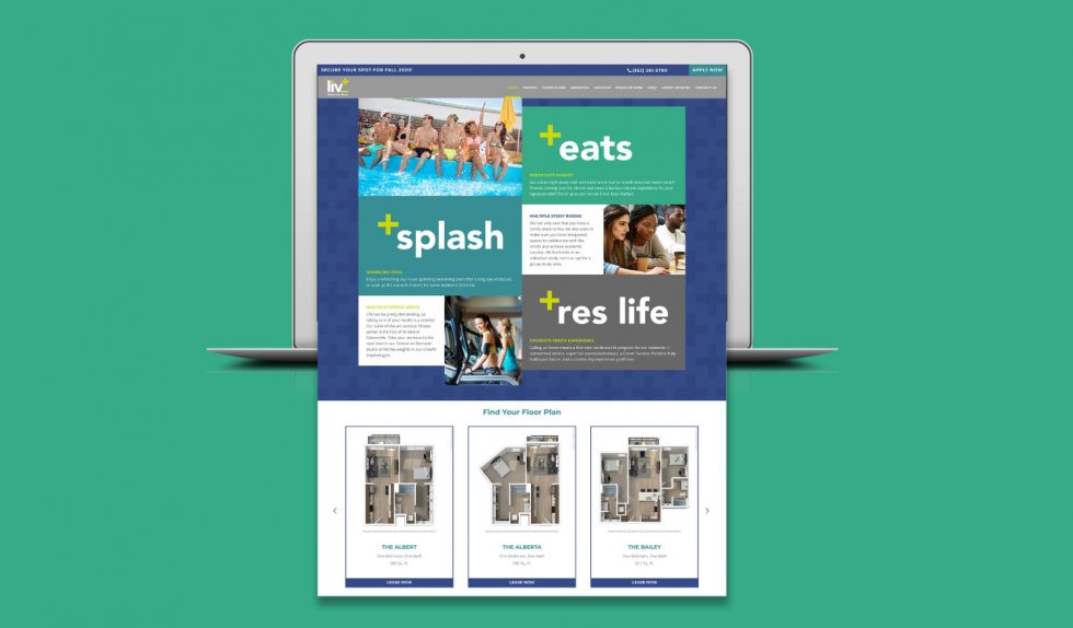 Case Study Liv+ Gainesville Digital Brand Presence THE CHALLENGE