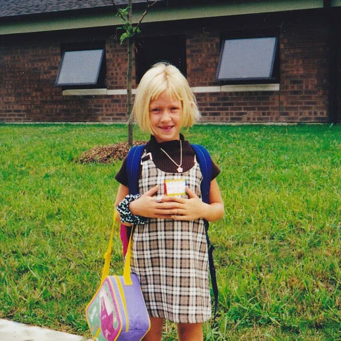 Jen Putis childhood photo